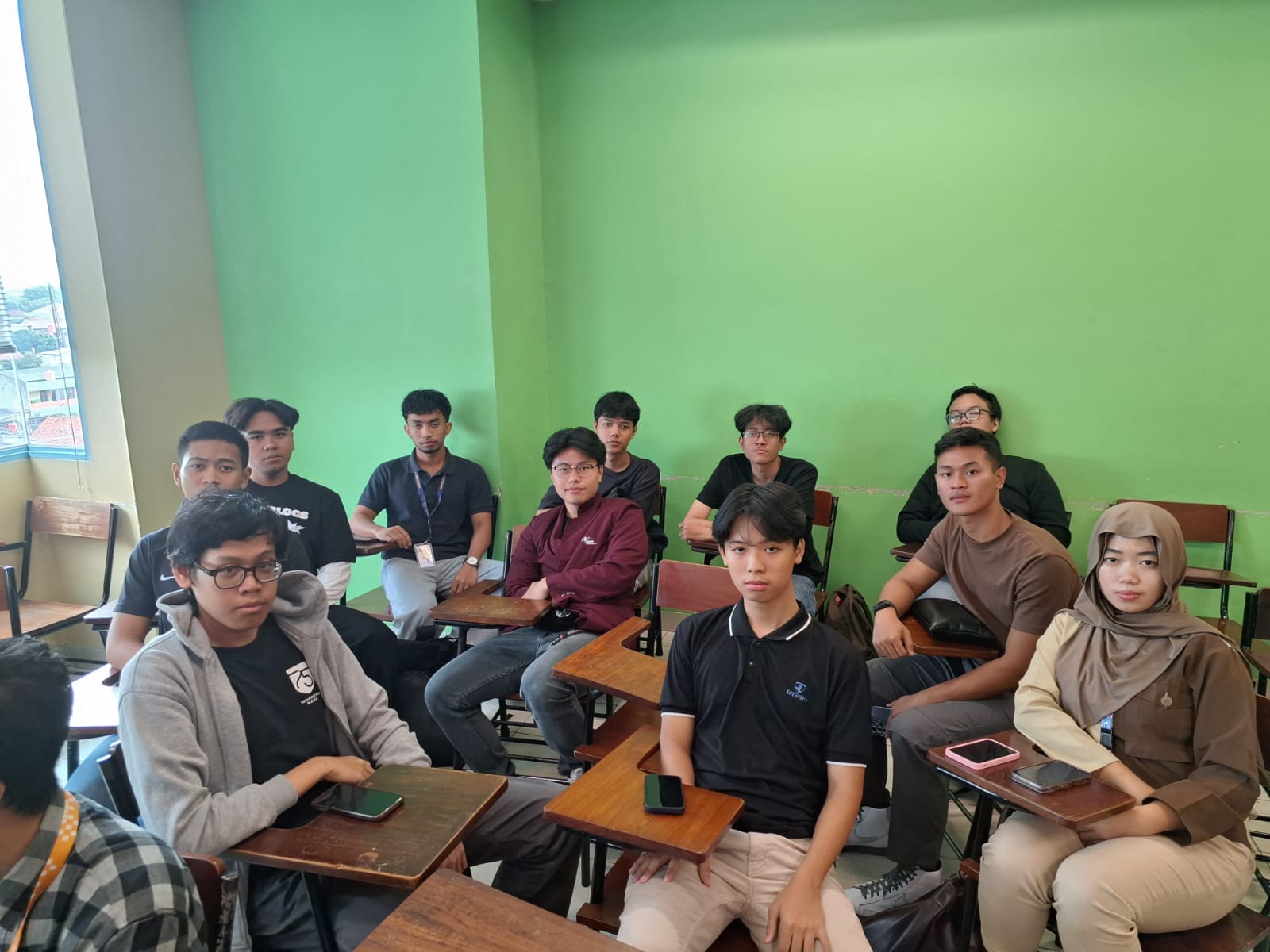 Freshmen mentoring session