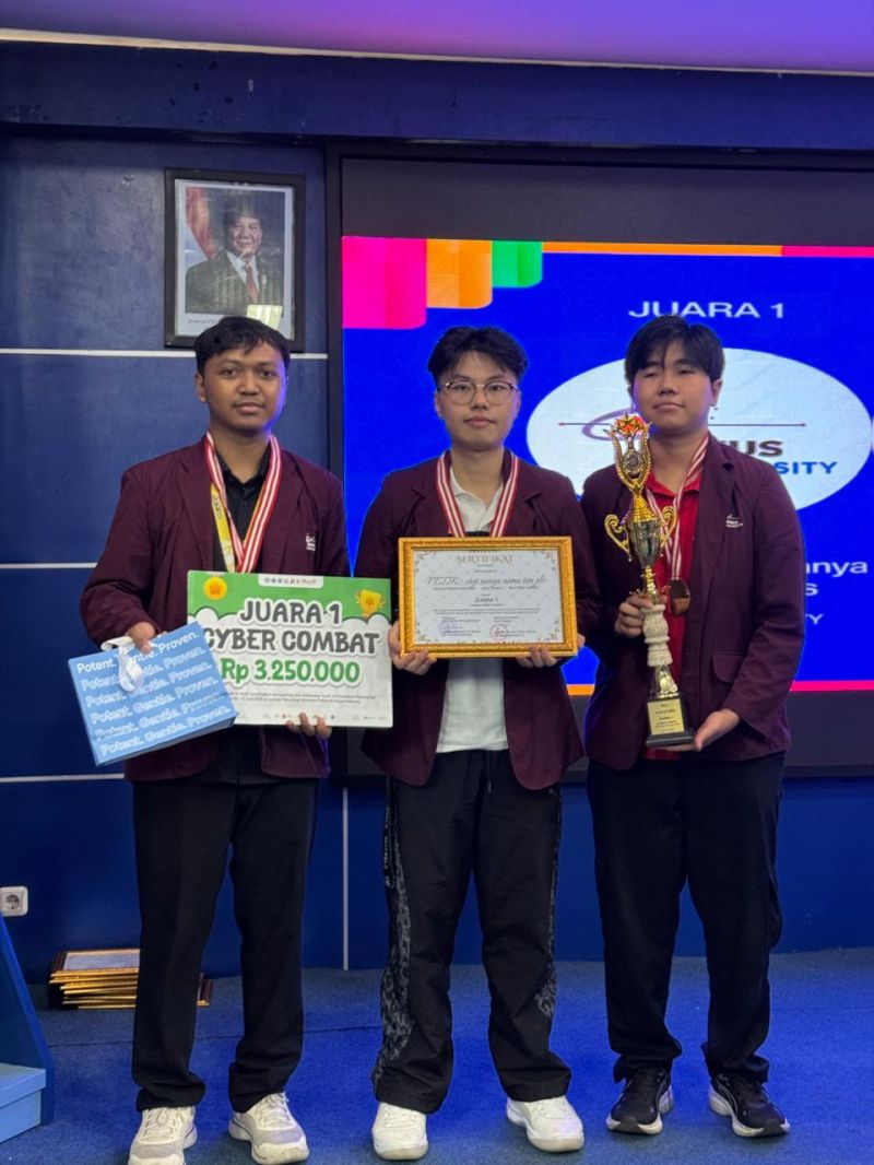 PETIR Apprentice, 1st place Cyber Combat at PLAY IT! 2026